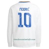 Camiseta de fútbol Manga Larga Real Madrid Luka Modrić 10 Primera Equipación 2021/22 - Hombre